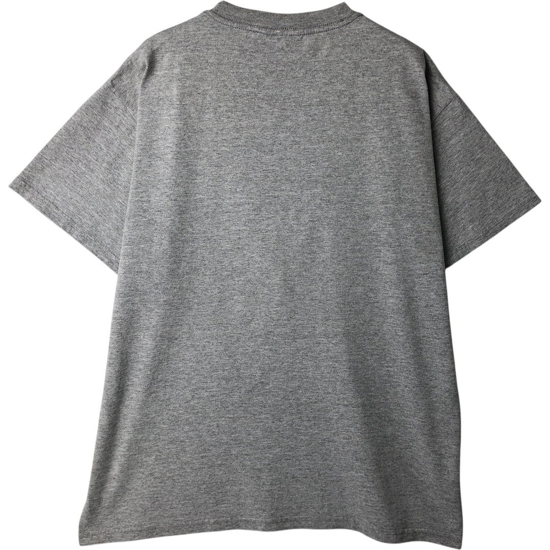 00'S Nike Logo T-shirt, Men's L size cotton gray type Vintage Second Hand