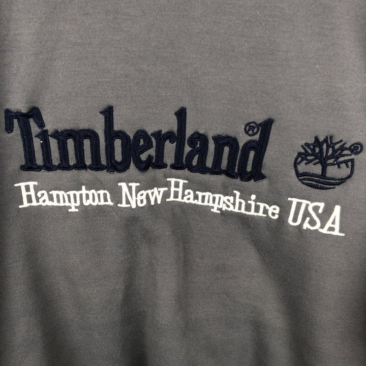 Timberland WEATHERGEAR logo sweatshirt, men's size XXL cotton gray type Vintage Second Hand