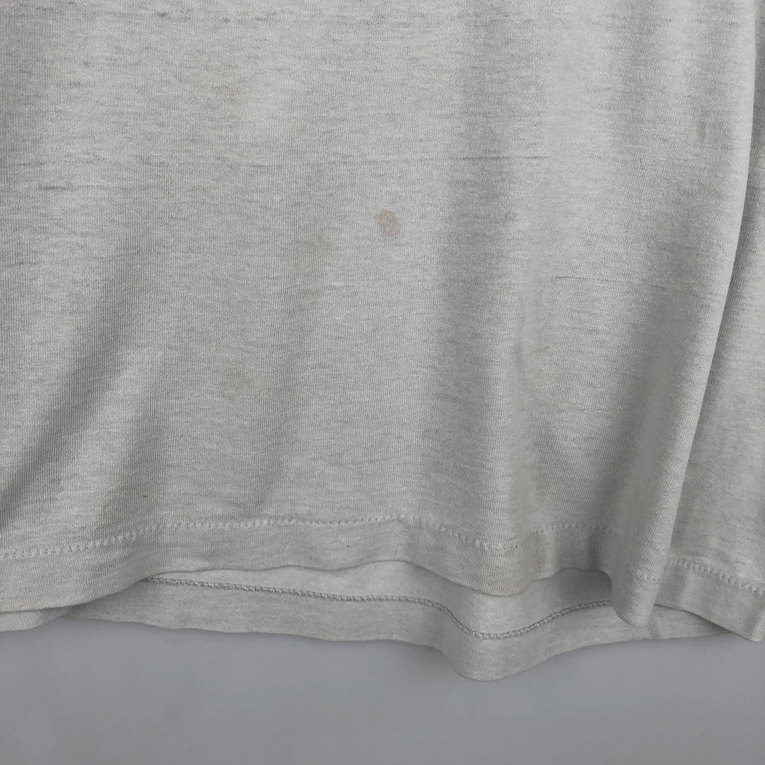 90'S Screen Stars Best Advertising T-Shirt, Made in USA, Men's XL, Vintage cotton gray type Vintage Second Hand