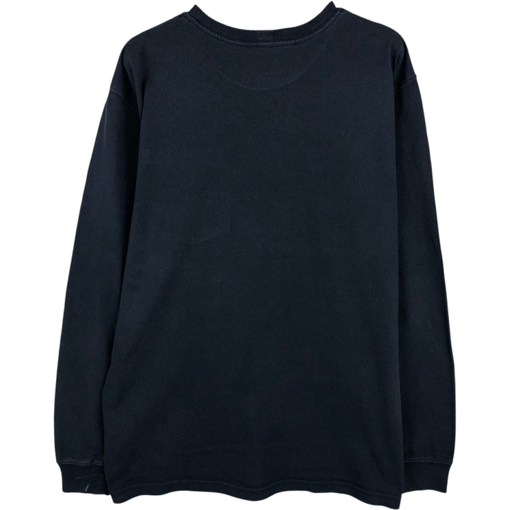 Carhartt Original Fit Long Sleeve T-Shirt, Men's Size Medium cotton navy blue type Vintage Second Hand