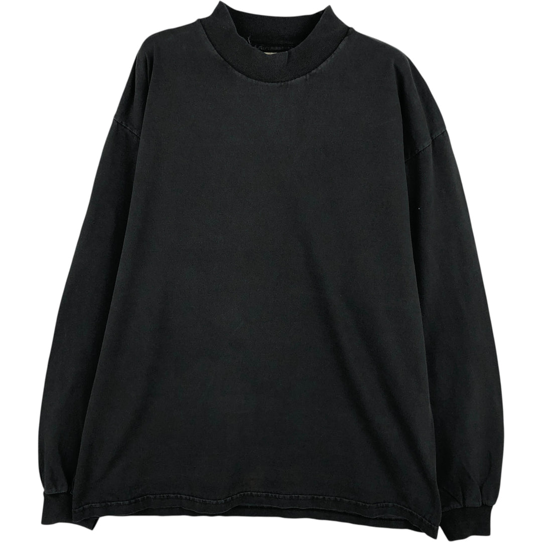 Lee Long T-Shirt, Men's Size L cotton black type Vintage Second Hand