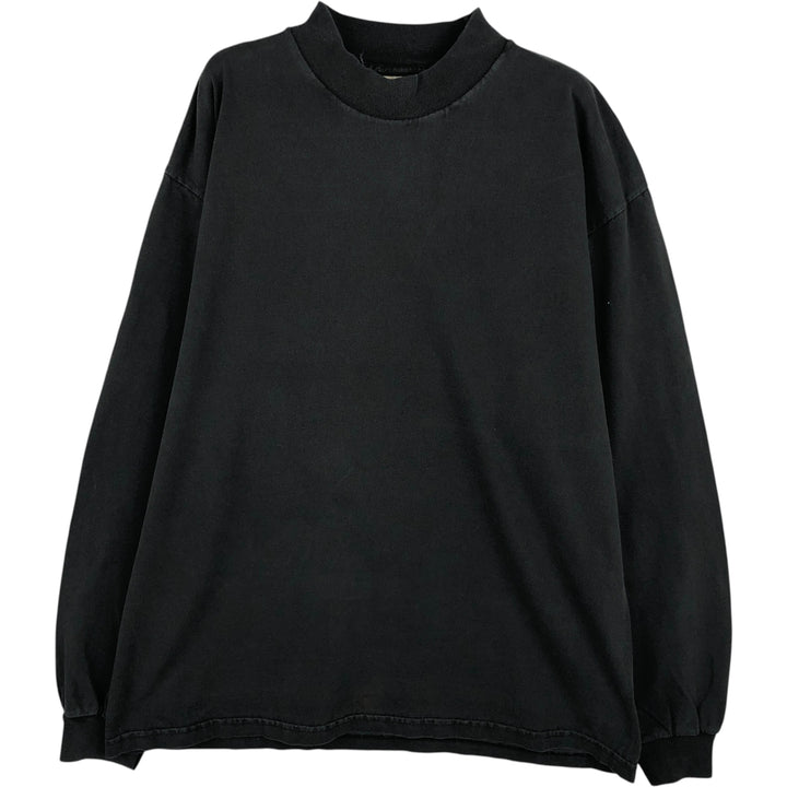 Lee Long T-Shirt, Men's Size L cotton black type Vintage Second Hand