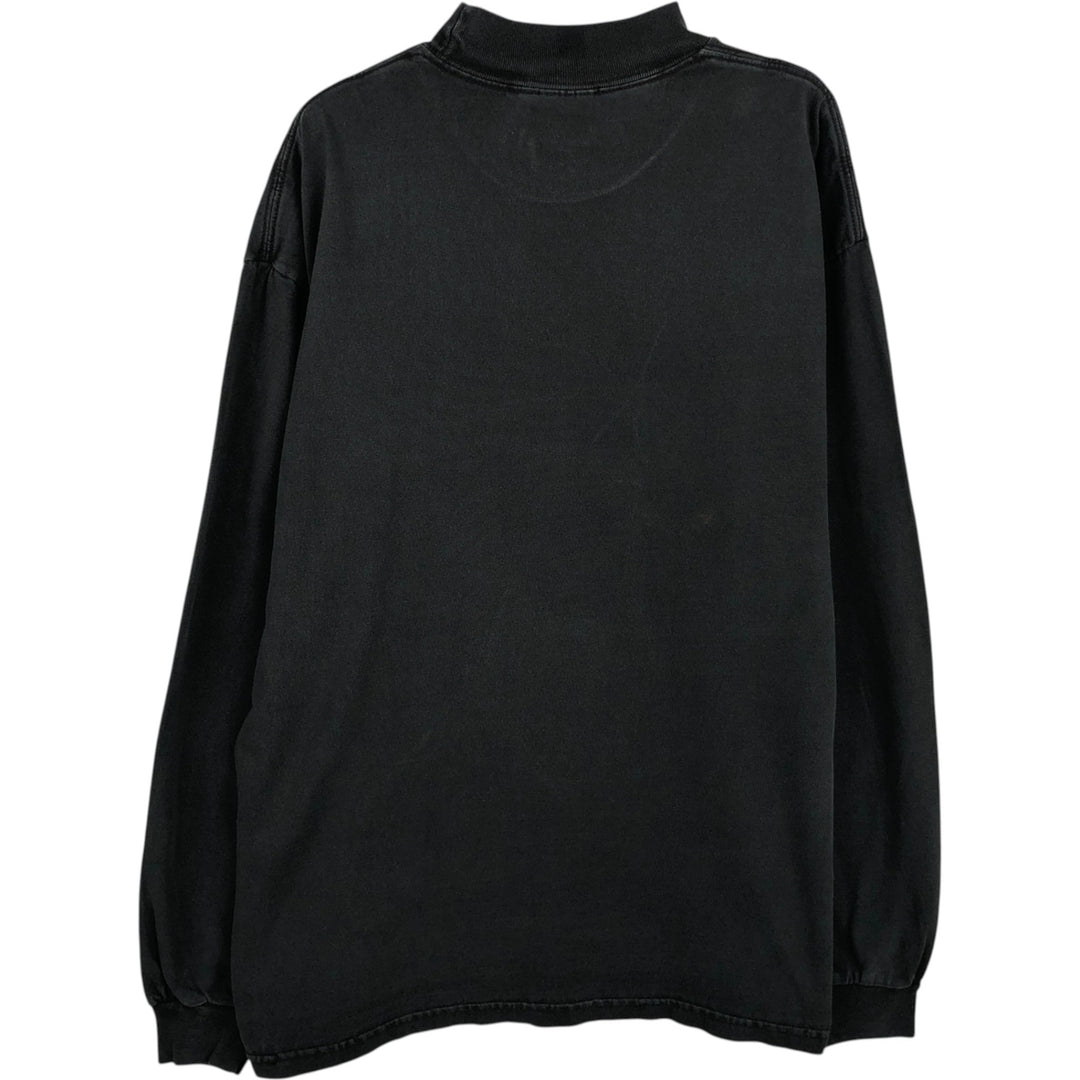 Lee Long T-Shirt, Men's Size L cotton black type Vintage Second Hand