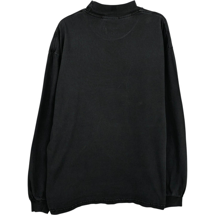 Lee Long T-Shirt, Men's Size L cotton black type Vintage Second Hand