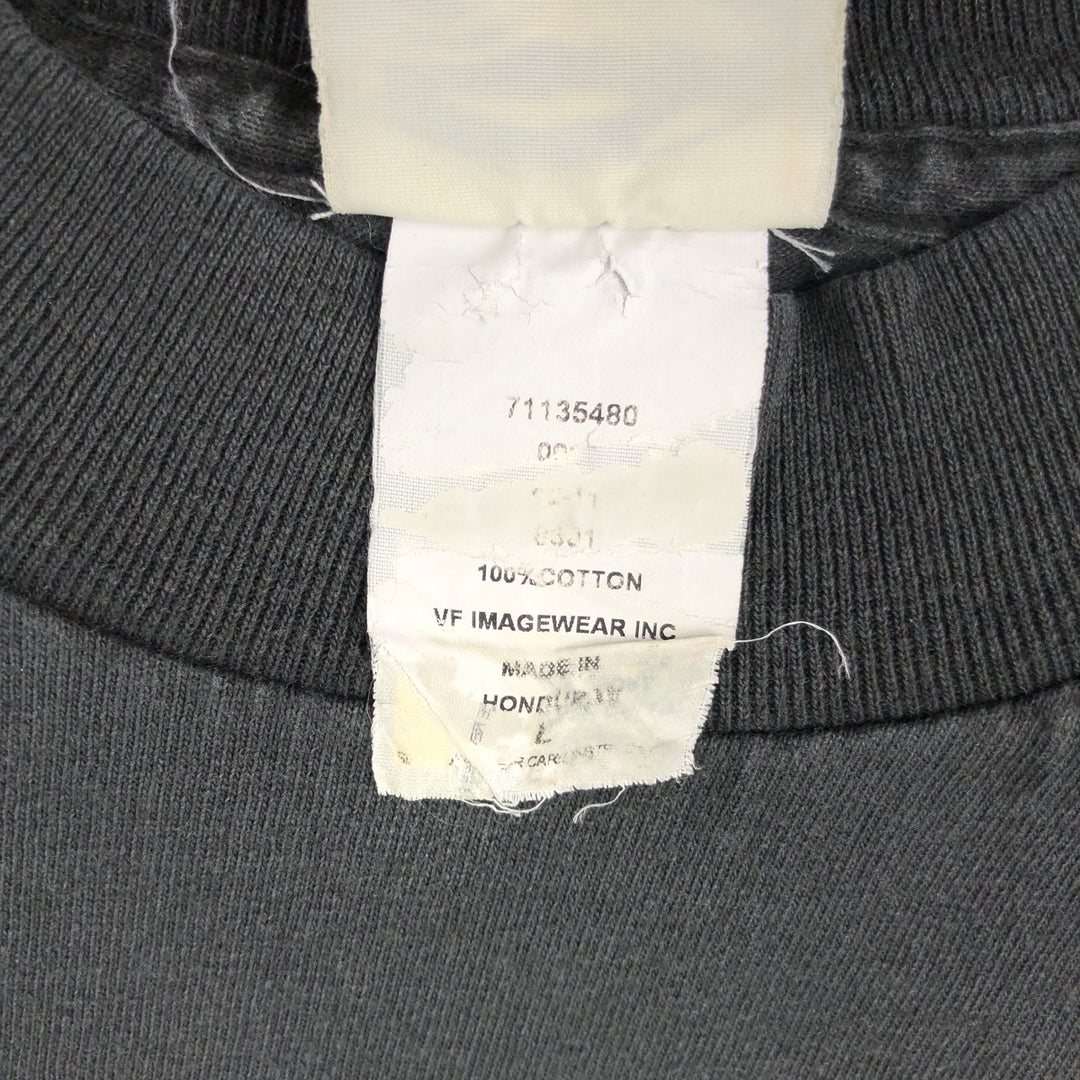 Lee Long T-Shirt, Men's Size L cotton black type Vintage Second Hand