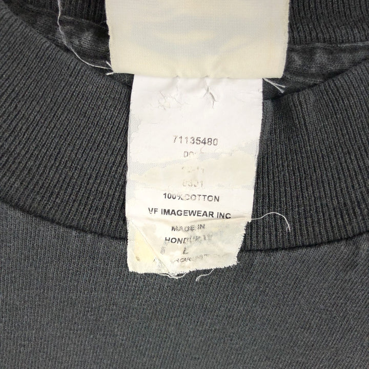 Lee Long T-Shirt, Men's Size L cotton black type Vintage Second Hand