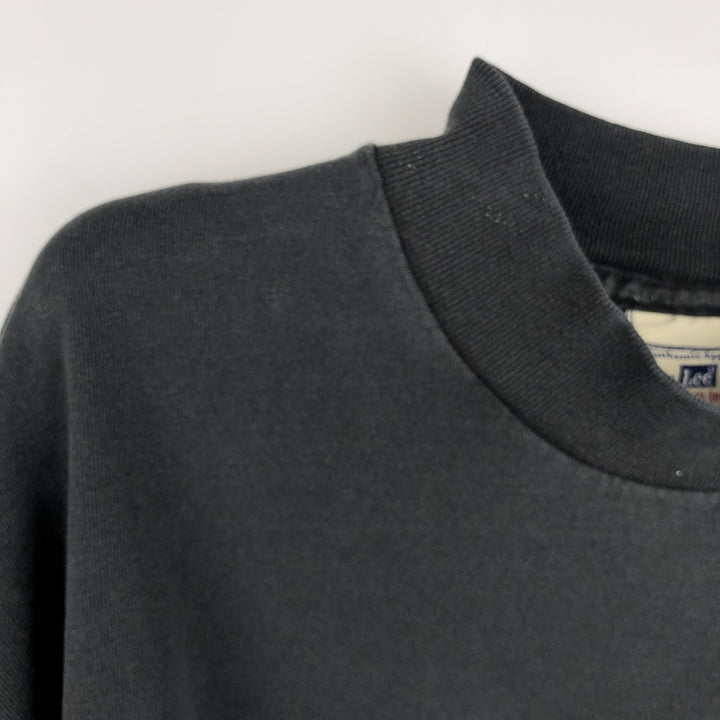 Lee Long T-Shirt, Men's Size L cotton black type Vintage Second Hand