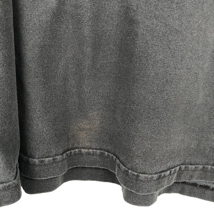 Lee Long T-Shirt, Men's Size L cotton black type Vintage Second Hand