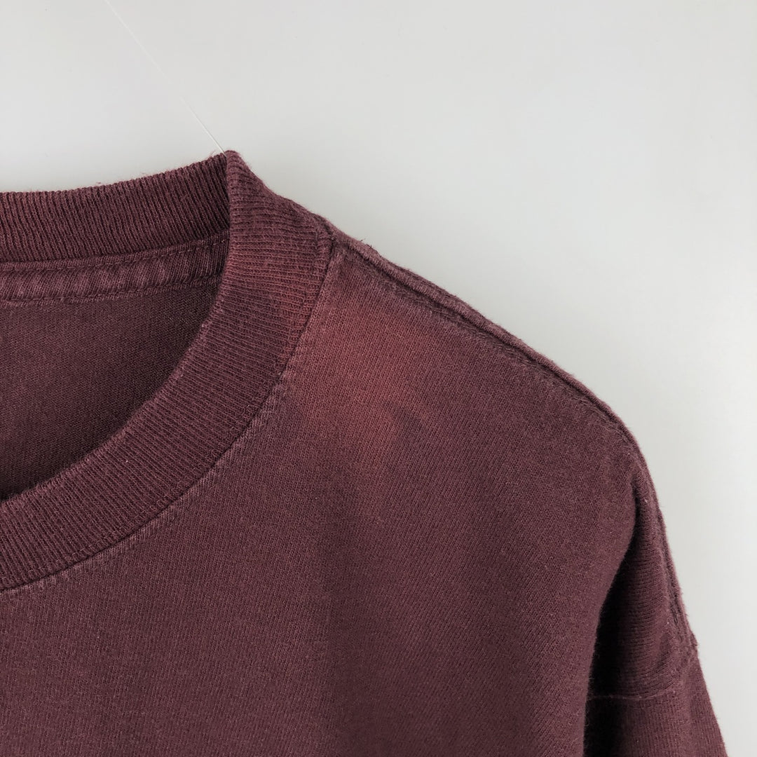 Carhartt Original Fit Long Sleeve T-Shirt, Men's XL cotton wine-red Vintage Second Hand