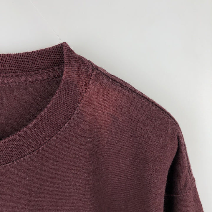 Carhartt Original Fit Long Sleeve T-Shirt, Men's XL cotton wine-red Vintage Second Hand