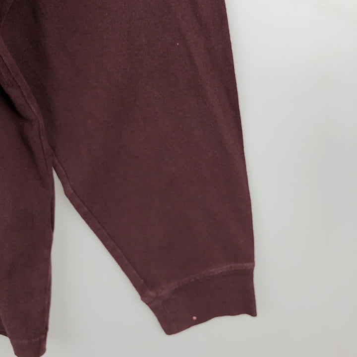 Carhartt Original Fit Long Sleeve T-Shirt, Men's XL cotton wine-red Vintage Second Hand