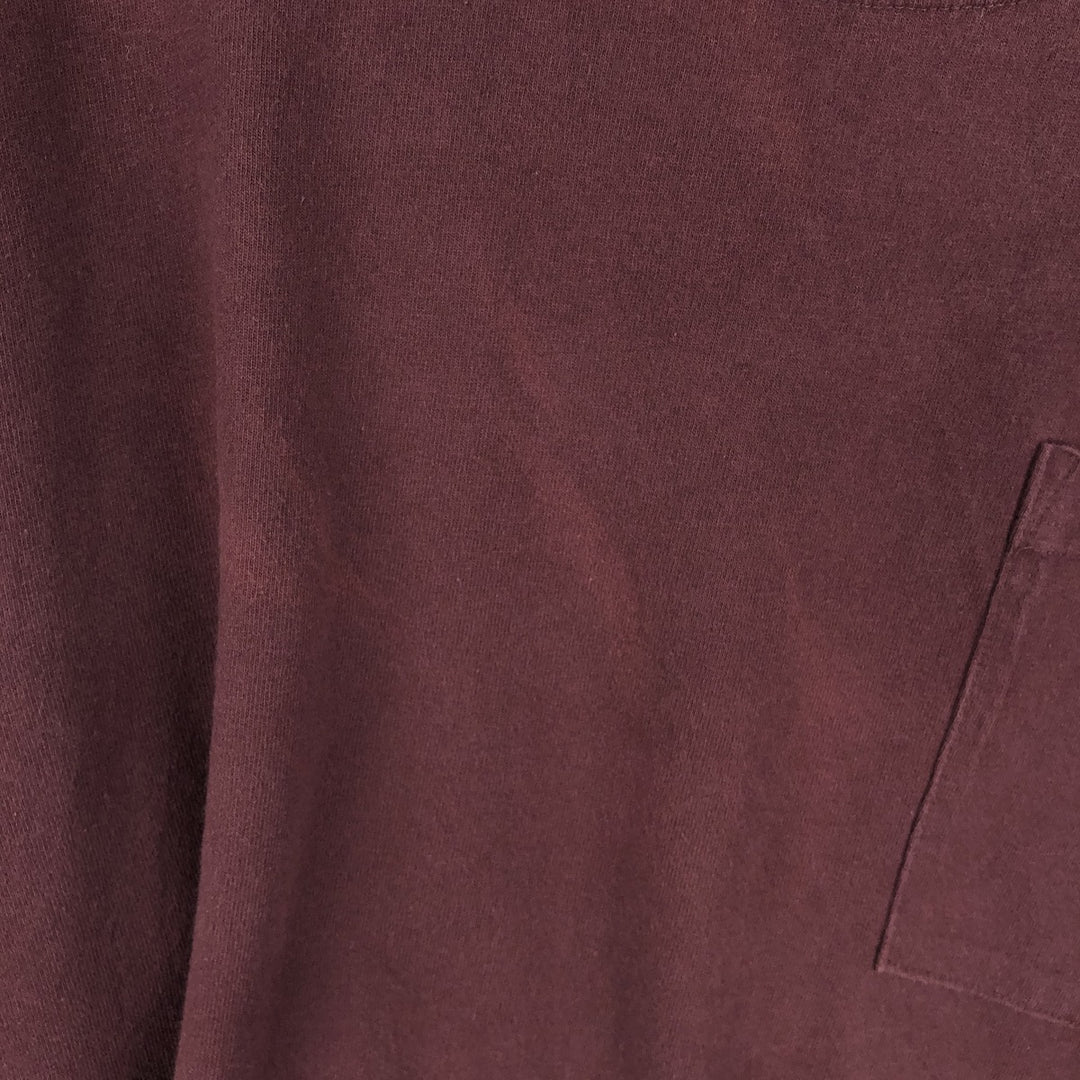 Carhartt Original Fit Long Sleeve T-Shirt, Men's XL cotton wine-red Vintage Second Hand