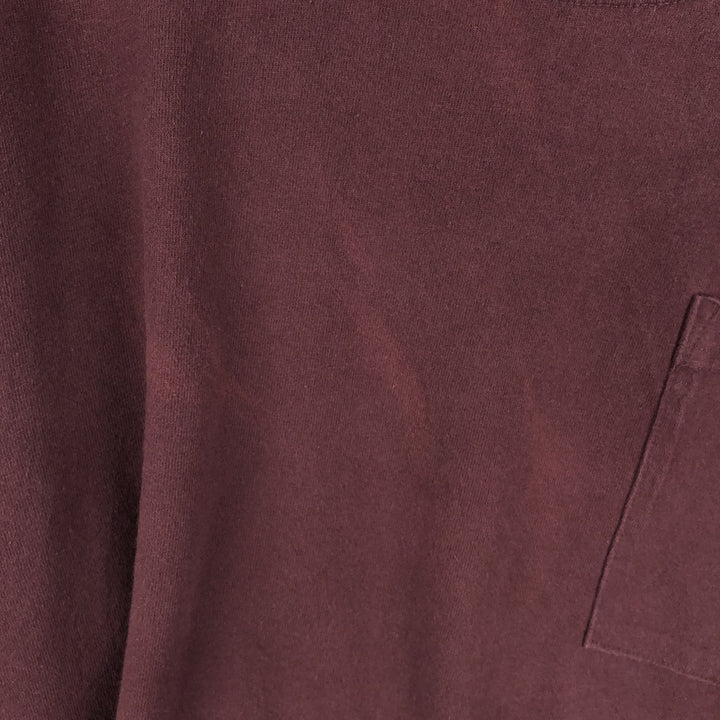 Carhartt Original Fit Long Sleeve T-Shirt, Men's XL cotton wine-red Vintage Second Hand