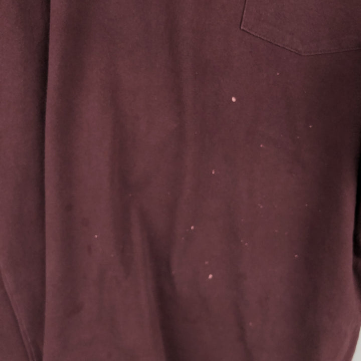 Carhartt Original Fit Long Sleeve T-Shirt, Men's XL cotton wine-red Vintage Second Hand