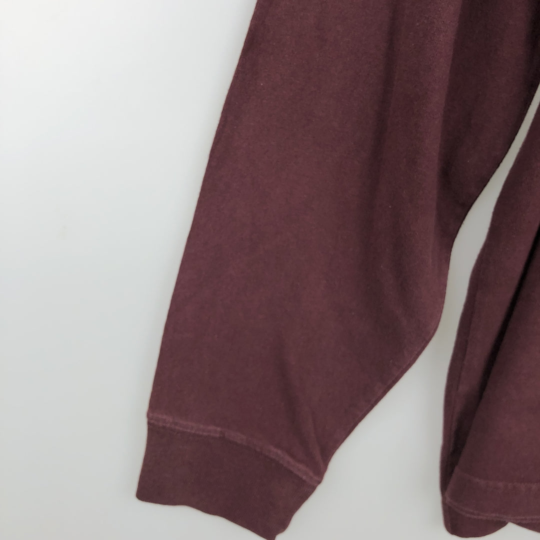 Carhartt Original Fit Long Sleeve T-Shirt, Men's XL cotton wine-red Vintage Second Hand