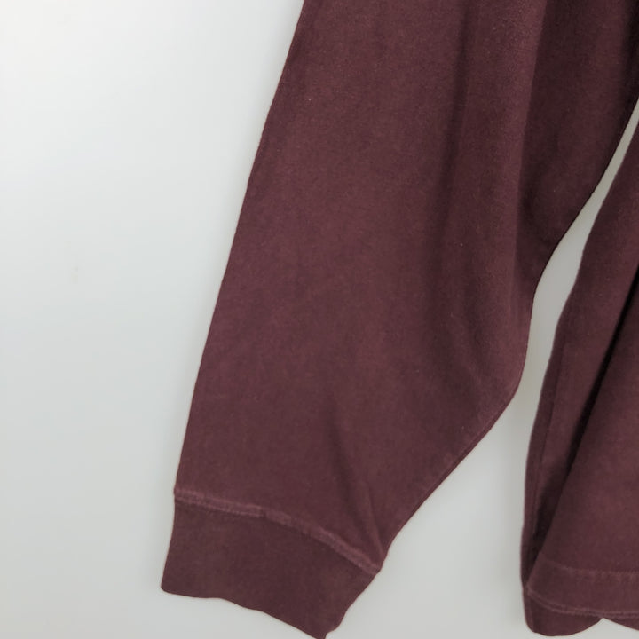Carhartt Original Fit Long Sleeve T-Shirt, Men's XL cotton wine-red Vintage Second Hand