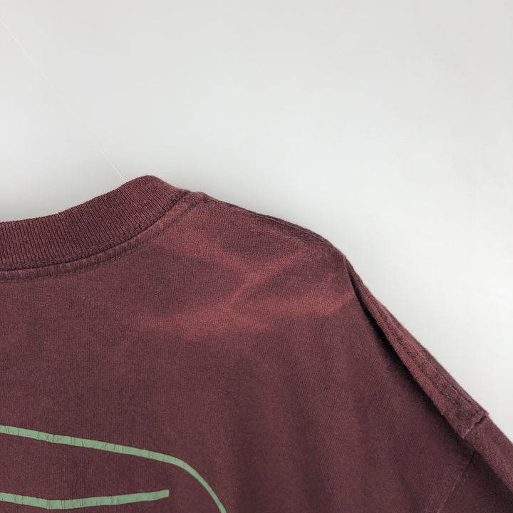 Carhartt Original Fit Long Sleeve T-Shirt, Men's XL cotton wine-red Vintage Second Hand