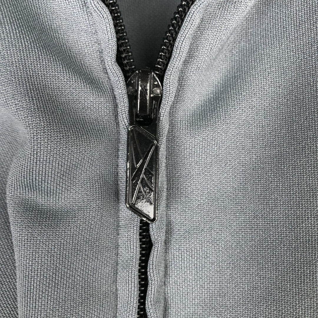 2000s~ Reebok Jersey Track Jacket, Men's Size L polyester gray type Vintage Second Hand