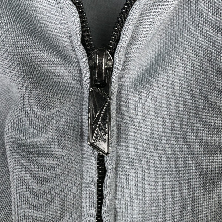 2000s~ Reebok Jersey Track Jacket, Men's Size L polyester gray type Vintage Second Hand