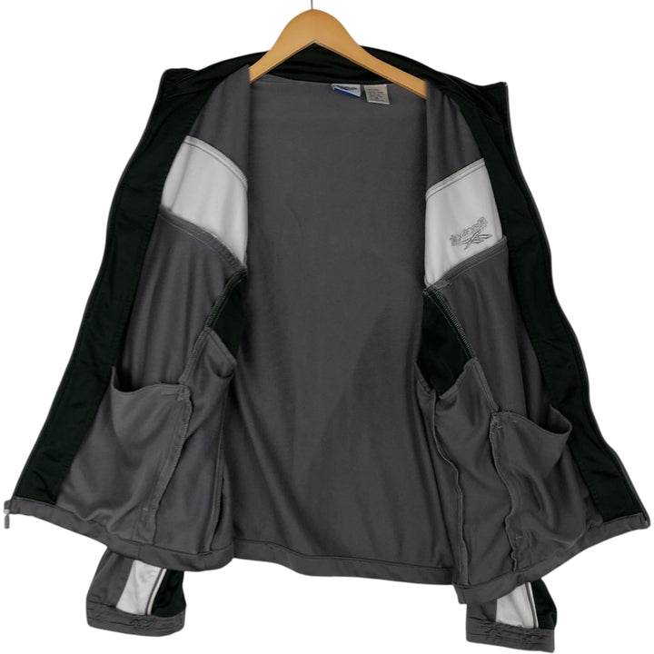 2000s~ Reebok Jersey Track Jacket Men's XL polyester gray type Vintage Second Hand