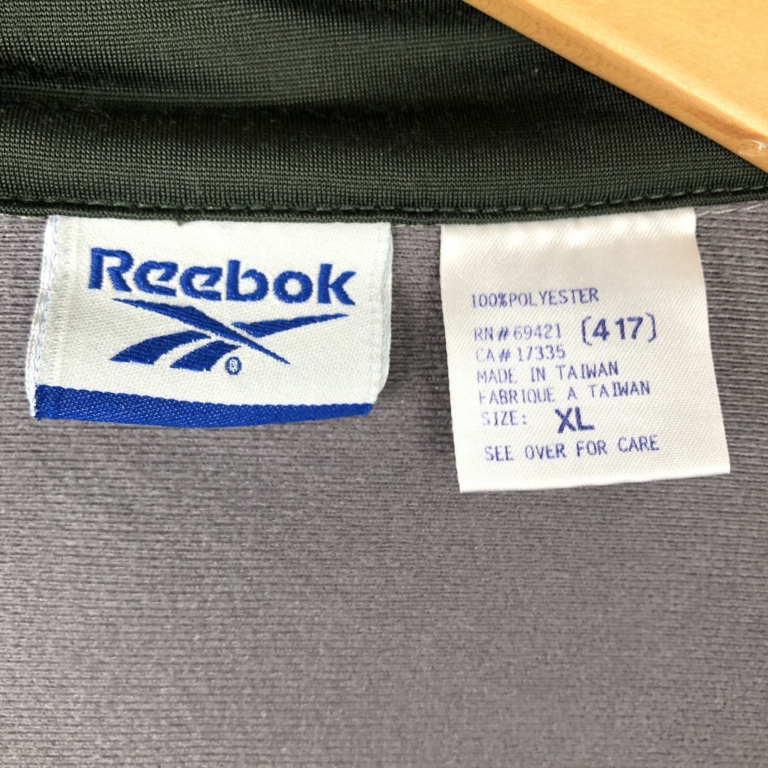 2000s~ Reebok Jersey Track Jacket Men's XL polyester gray type Vintage Second Hand