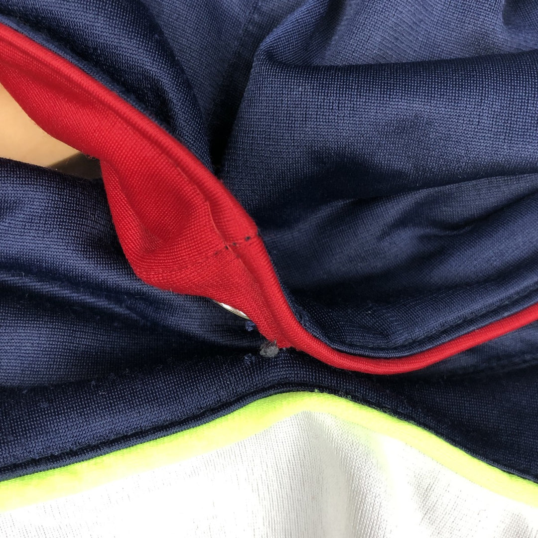 Vintage 1980s-1990'S Adidas Jersey Hoodie/Track Jacket, Made in West Germany, Men's Size L polyamide white type Vintage Second Hand