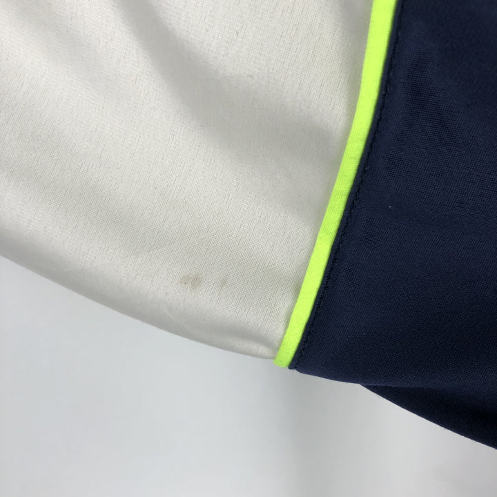 Vintage 1980s-1990'S Adidas Jersey Hoodie/Track Jacket, Made in West Germany, Men's Size L polyamide white type Vintage Second Hand