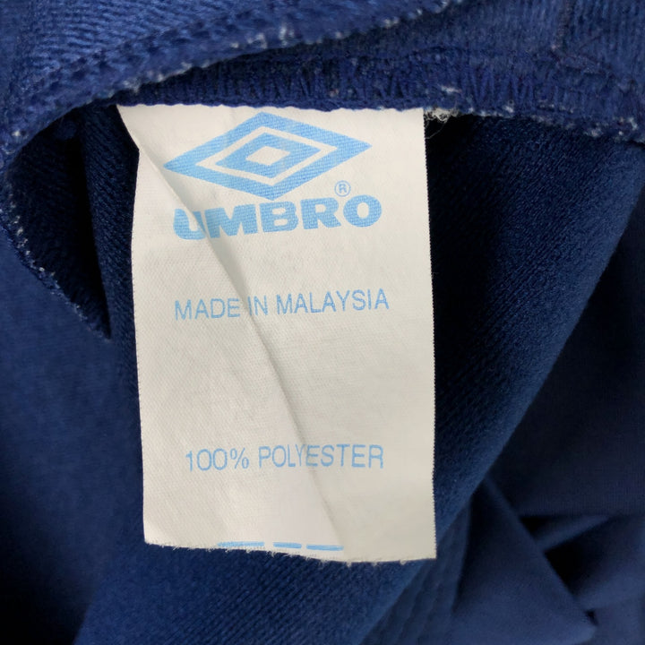 90'S UMBRO Jersey Track Jacket Men's XL Vintage polyester navy blue type Vintage Second Hand