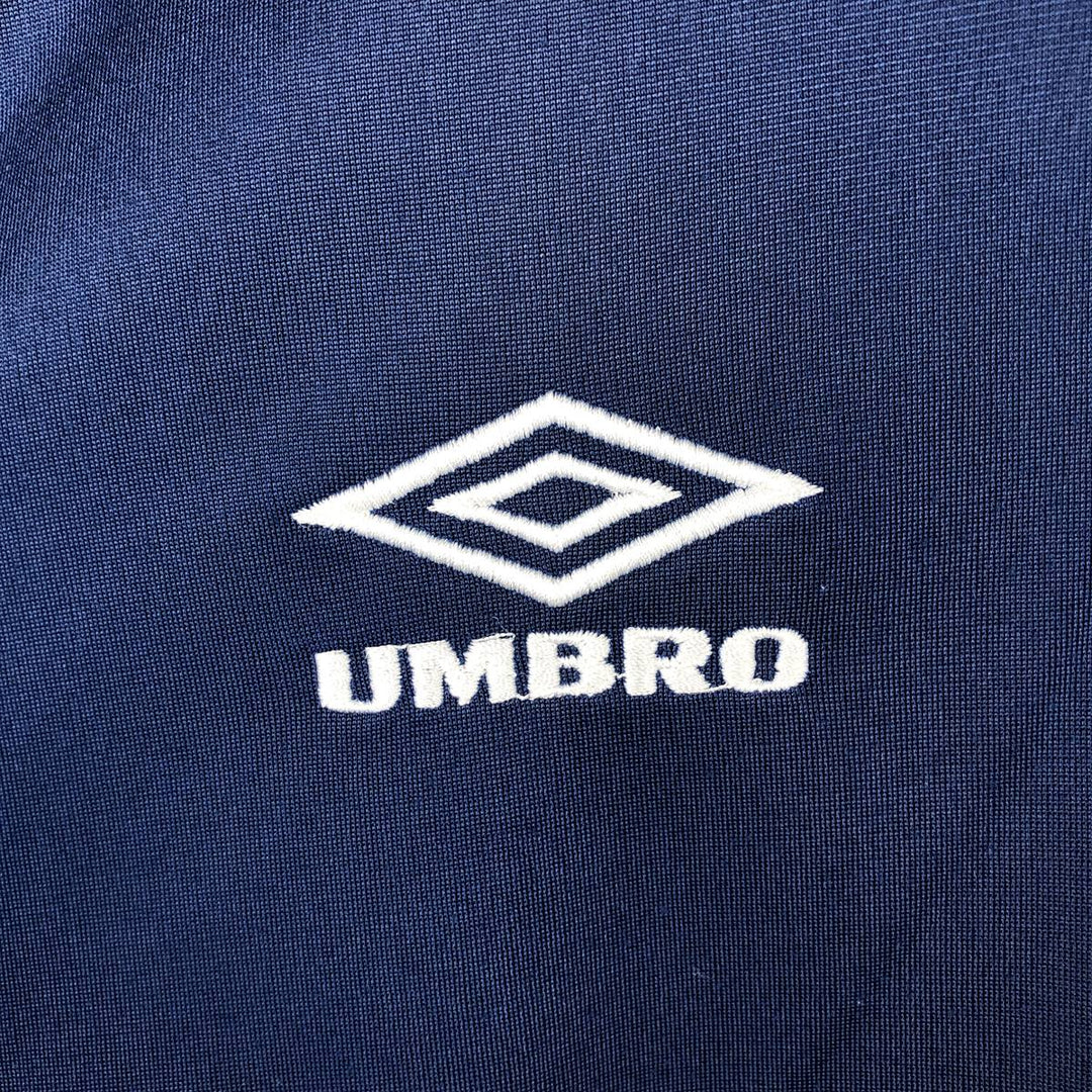 90'S UMBRO Jersey Track Jacket Men's XL Vintage polyester navy blue type Vintage Second Hand