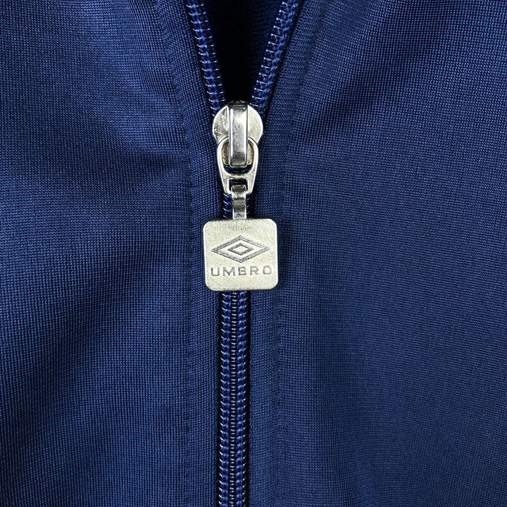 90'S UMBRO Jersey Track Jacket Men's XL Vintage polyester navy blue type Vintage Second Hand