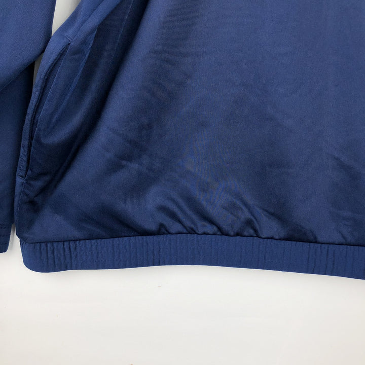 90'S UMBRO Jersey Track Jacket Men's XL Vintage polyester navy blue type Vintage Second Hand