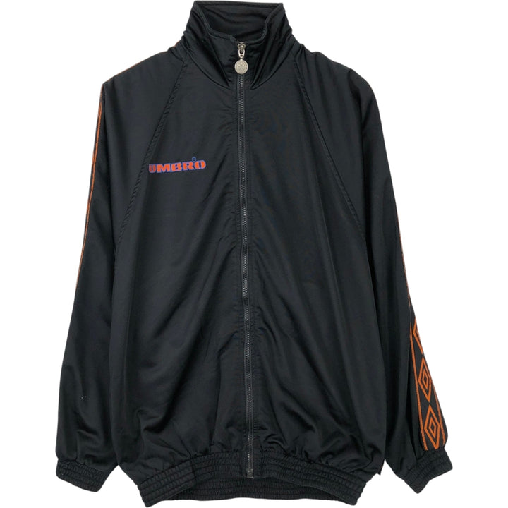 Vintage 90'S Umbro Track Jacket, Men's Size Medium unclear black type Vintage Second Hand
