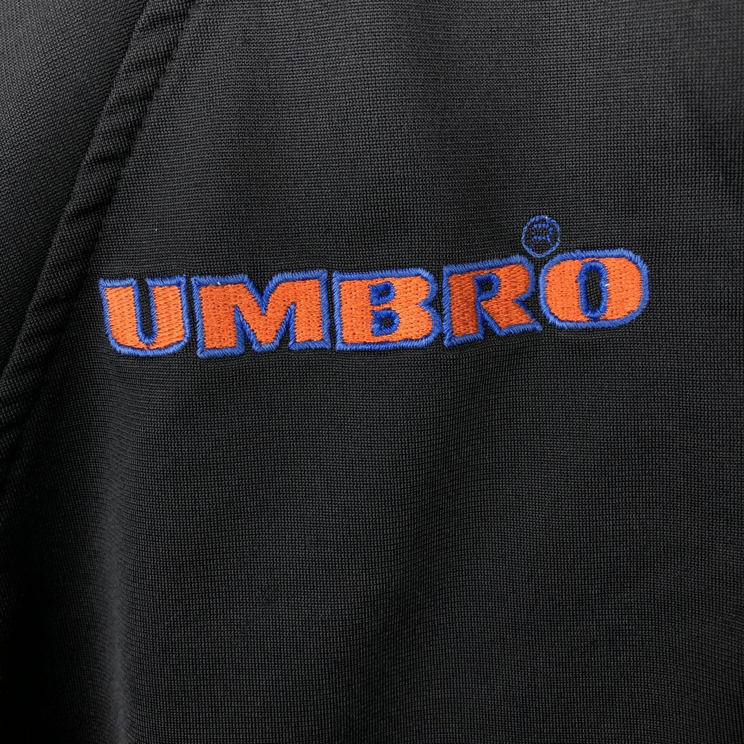 Vintage 90'S Umbro Track Jacket, Men's Size Medium unclear black type Vintage Second Hand