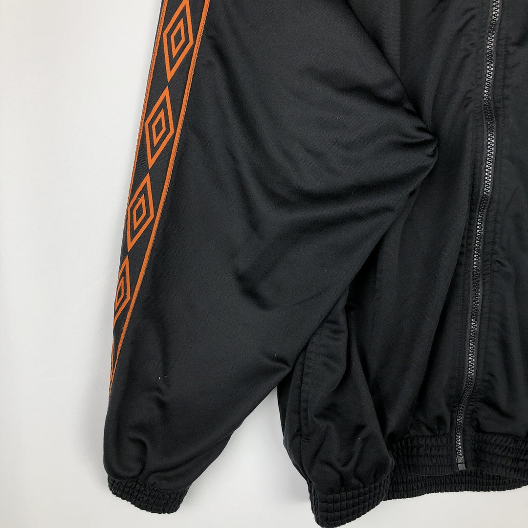 Vintage 90'S Umbro Track Jacket, Men's Size Medium unclear black type Vintage Second Hand