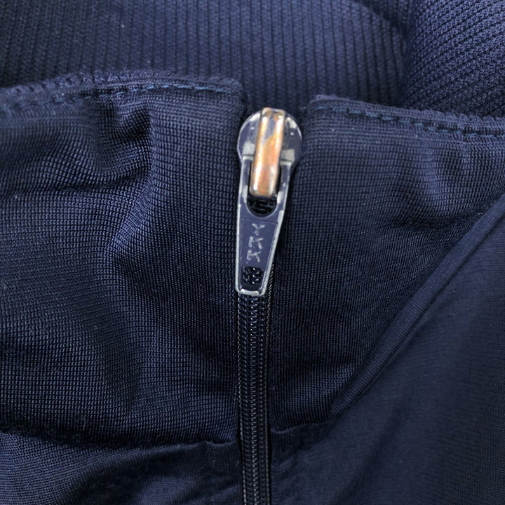 Vintage 1980'S adidas WAMBACQ PEETERS Advertising Jersey Track Jacket, Men's Size L polyester navy blue type Vintage Second Hand