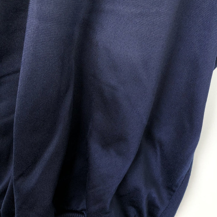 Vintage 1980'S adidas WAMBACQ PEETERS Advertising Jersey Track Jacket, Men's Size L polyester navy blue type Vintage Second Hand