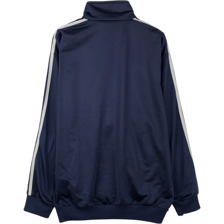 Vintage 90'S Adidas track jacket, men's size S (approx.). polyester navy blue type Vintage Second Hand