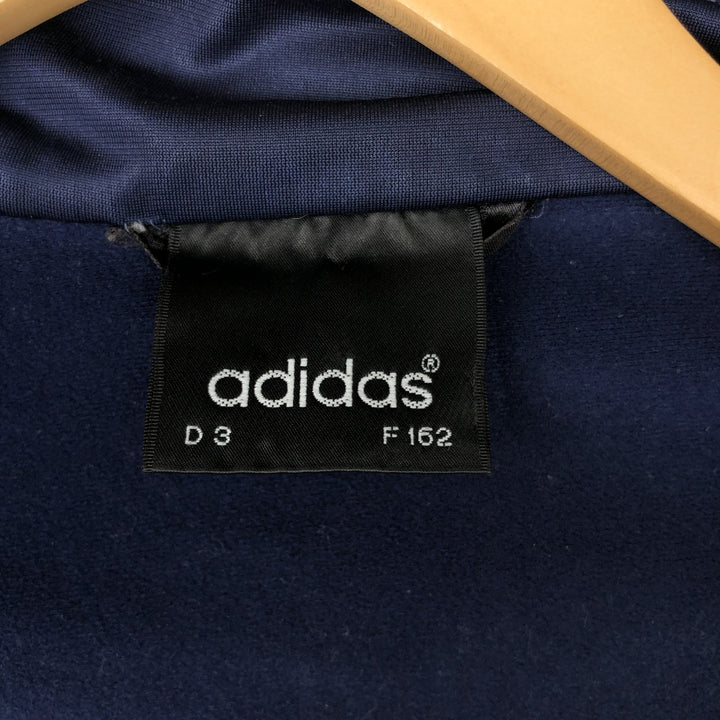 Vintage 90'S Adidas track jacket, men's size S (approx.). polyester navy blue type Vintage Second Hand