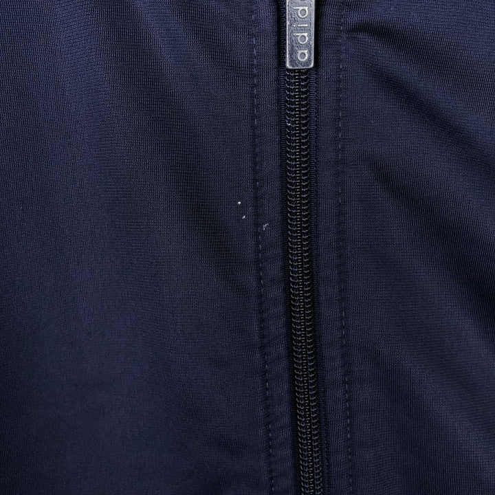 Vintage 90'S Adidas track jacket, men's size S (approx.). polyester navy blue type Vintage Second Hand