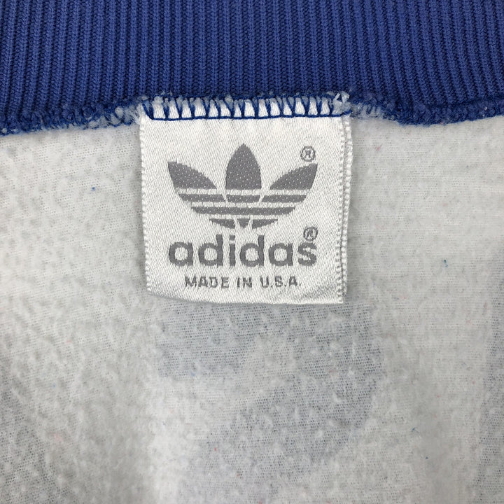 1980'S Adidas Olympic US Olympic Festival Jersey Track Jacket, Made in USA, Men's Size M (approx.), Vintage polyester blue type Vintage Second Hand