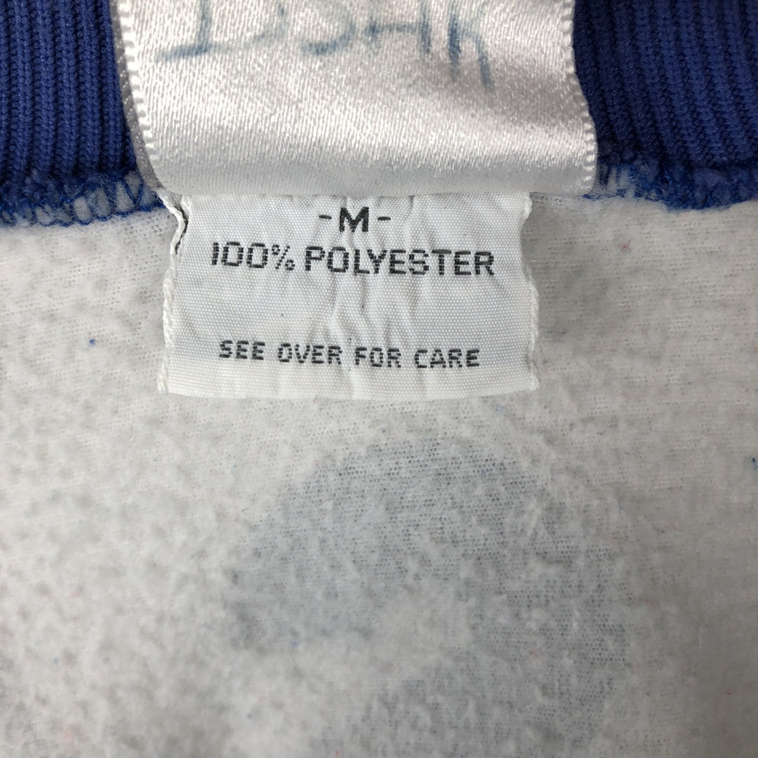 1980'S Adidas Olympic US Olympic Festival Jersey Track Jacket, Made in USA, Men's Size M (approx.), Vintage polyester blue type Vintage Second Hand