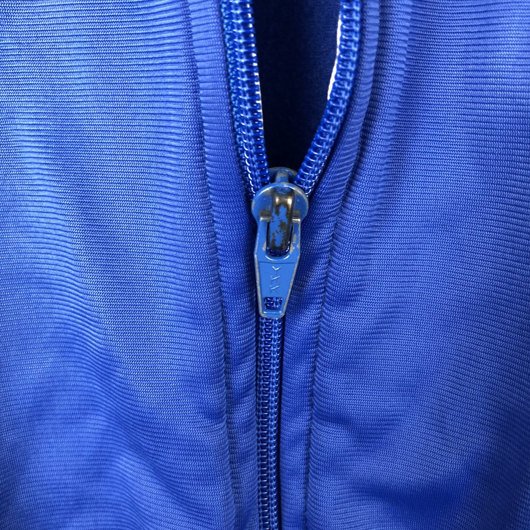 1980'S Adidas Olympic US Olympic Festival Jersey Track Jacket, Made in USA, Men's Size M (approx.), Vintage polyester blue type Vintage Second Hand
