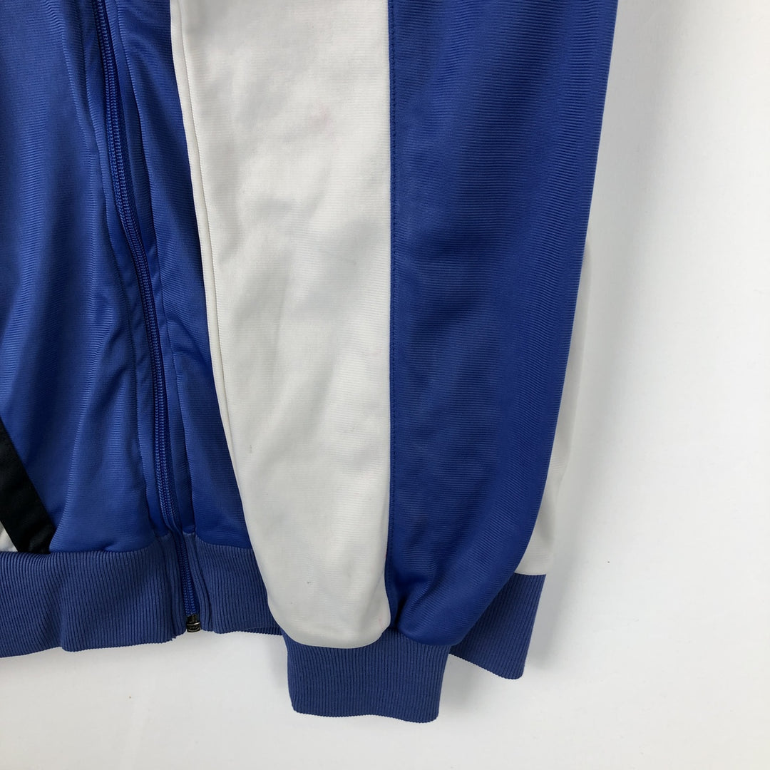 1980'S Adidas Olympic US Olympic Festival Jersey Track Jacket, Made in USA, Men's Size M (approx.), Vintage polyester blue type Vintage Second Hand
