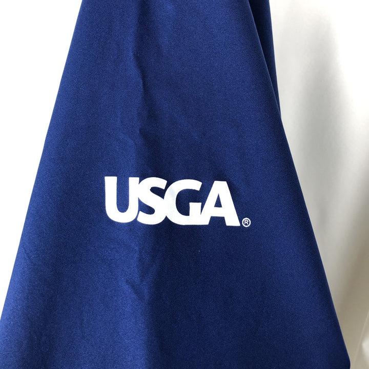 Ralph Lauren POLO GOLF nylon jacket, men's size XL Nylon navy blue type Vintage Second Hand