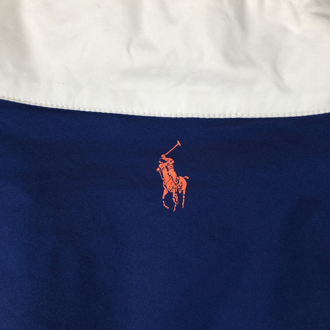 Ralph Lauren POLO GOLF nylon jacket, men's size XL Nylon navy blue type Vintage Second Hand