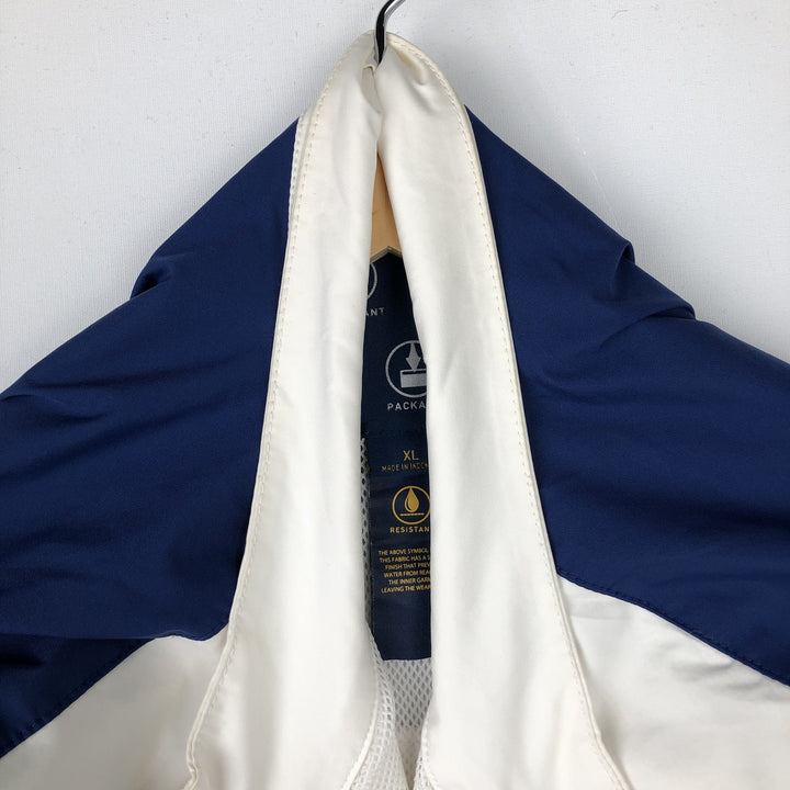 Ralph Lauren POLO GOLF nylon jacket, men's size XL Nylon navy blue type Vintage Second Hand