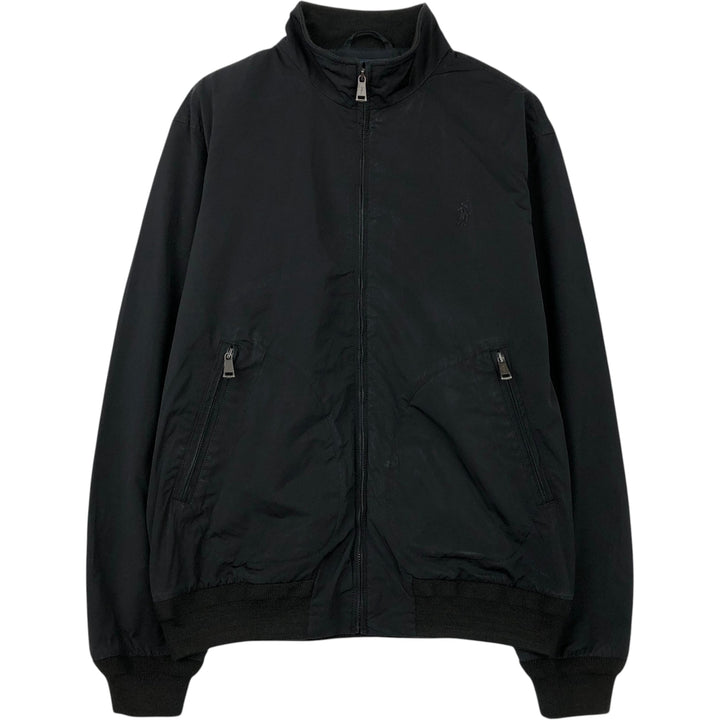 Ralph Lauren POLO RALPH LAUREN windbreaker, men's size M polyester black type Vintage Second Hand