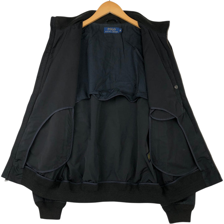 Ralph Lauren POLO RALPH LAUREN windbreaker, men's size M polyester black type Vintage Second Hand