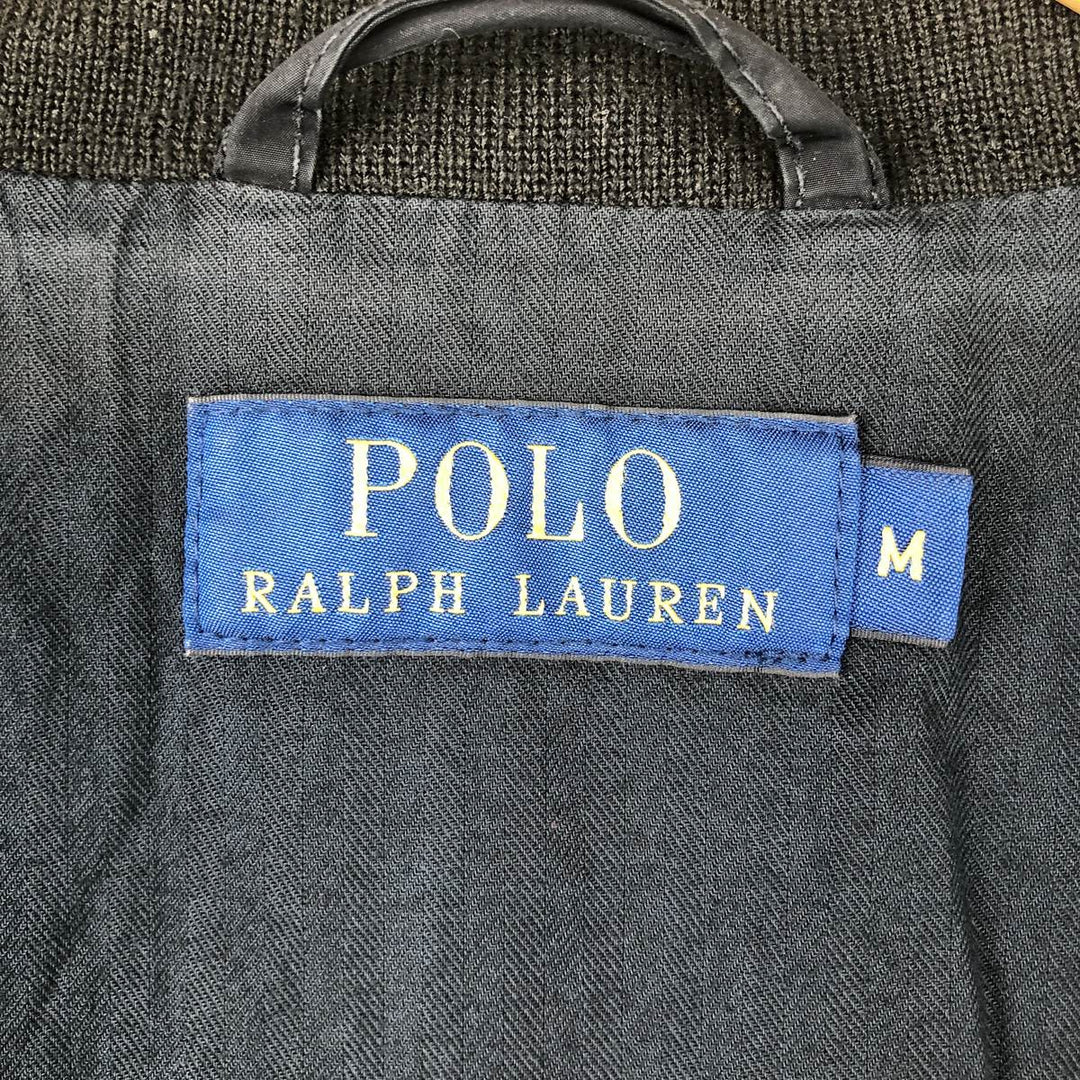 Ralph Lauren POLO RALPH LAUREN windbreaker, men's size M polyester black type Vintage Second Hand