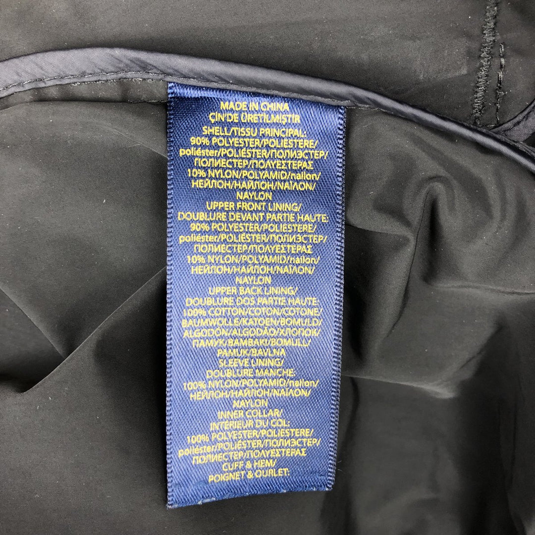 Ralph Lauren POLO RALPH LAUREN windbreaker, men's size M polyester black type Vintage Second Hand
